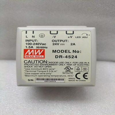 MEANWELLDR-4524DIN-RAIL电源24V2A