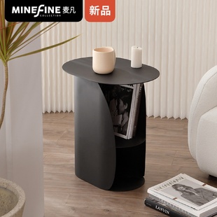 设计北欧现代茶几小户型家用迷你北欧卧室床头边几 MINEFINE个性