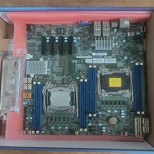 （议价）超微X10DRD-iTP服务器主板，双路X99主板，支持E5