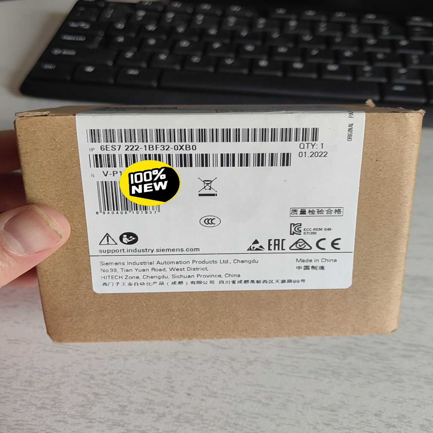 未开封6ES7222-1BF32-0XB0，实物询价