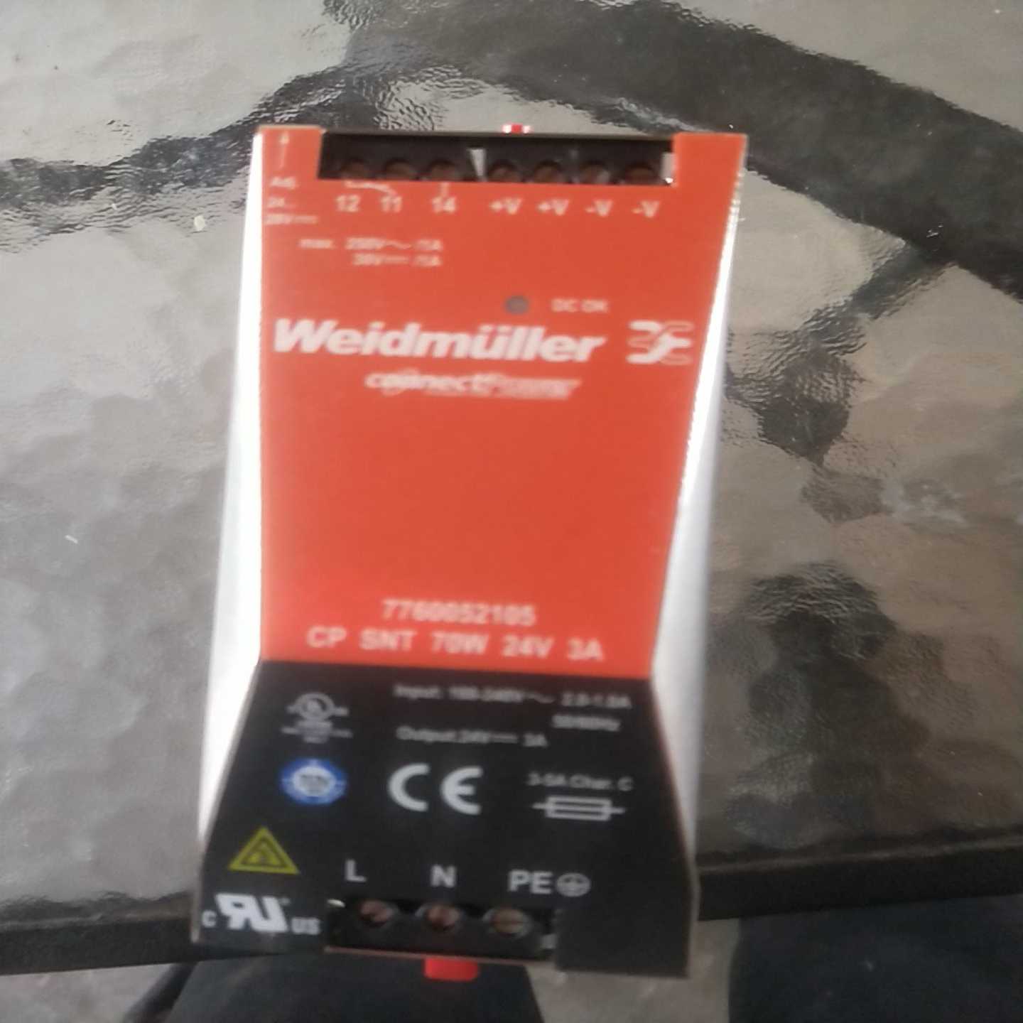 询价魏德米勒ECOLINE单相电源CPSNT70W24V