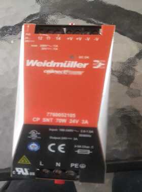 【议价】魏德米勒ECOLINE单相电源CPSNT70W24V