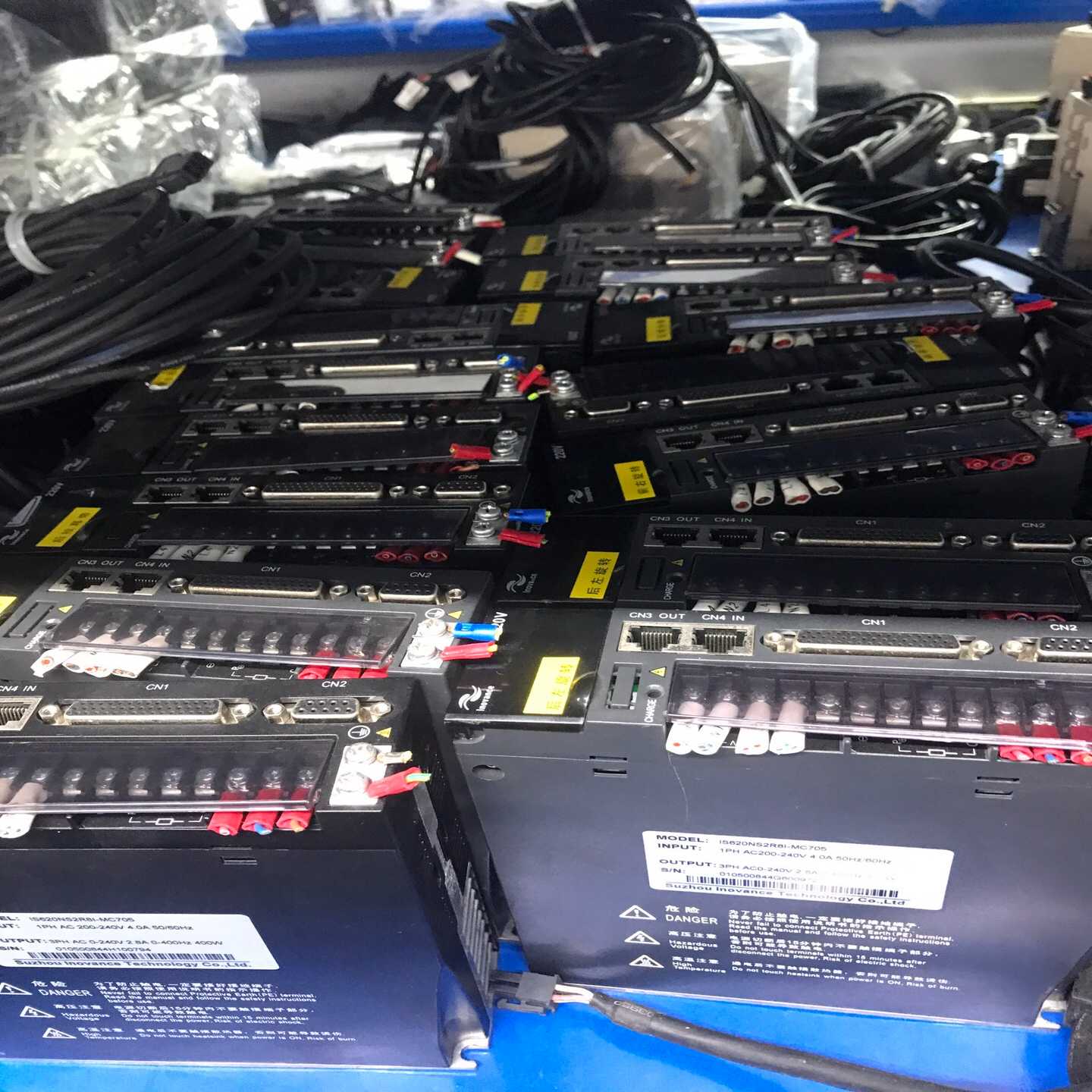 汇川伺服电机套装400W，IS620NS2R8I-MC705~询价图片