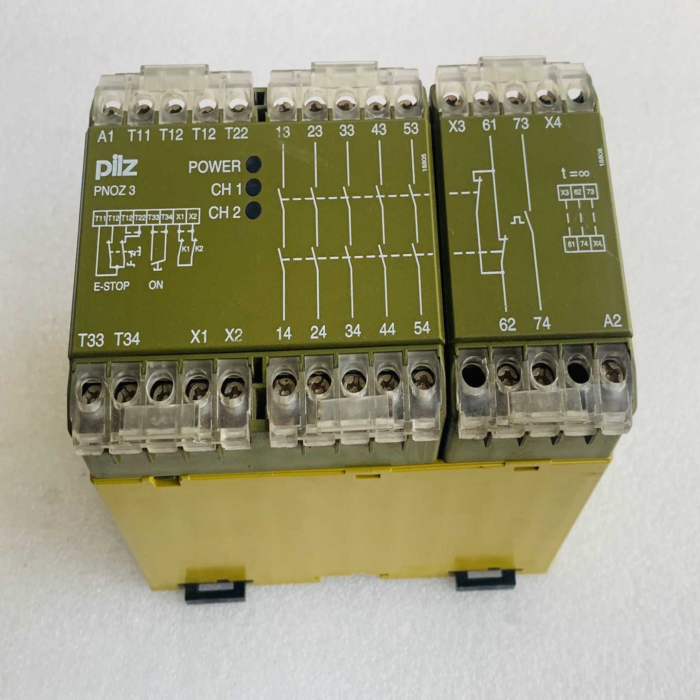 【议价】pilz皮尔兹安全继电器 PNOZ 3 24VDC