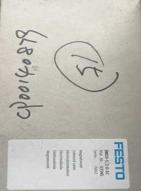 询价费斯托JMDD-5/2-D-1C订货号43345全新原装FE