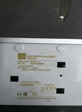 询价德国EH原装正品，型号RIA251-A1，输入4-20m
