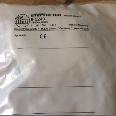 议价IF5249 电感式感测器 IFB3004-BPKG德国易福门IFM
