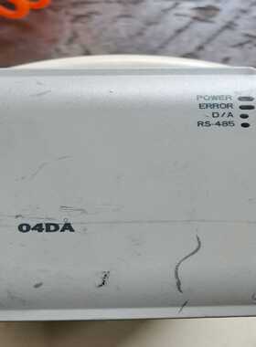 台达DVP04DA-H3模拟量模块，功能正常。询价