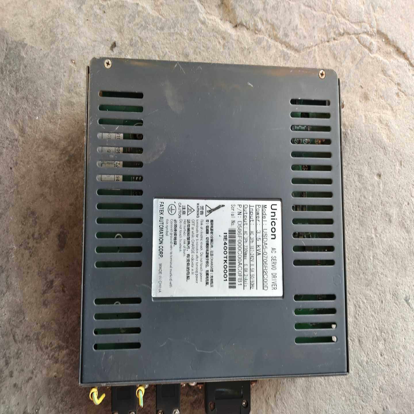 议价伺服驱动器USDA5永宏拆机包正常使用实图需要私聊