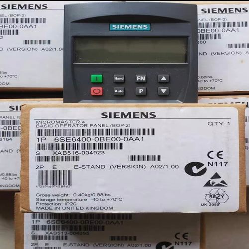 售前询价430变频器面板6SE6400-0BE00-0AA1