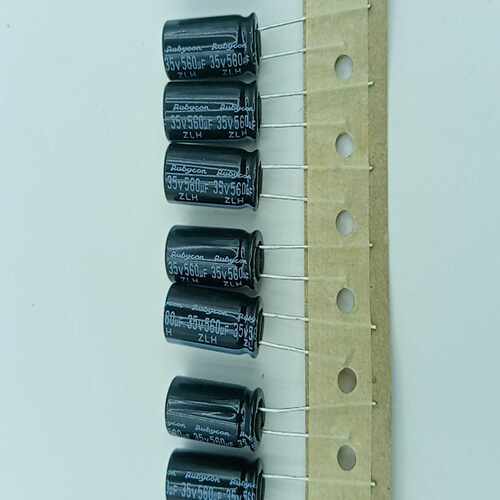 (议价)35v560uf rubycon红宝石电解电容，