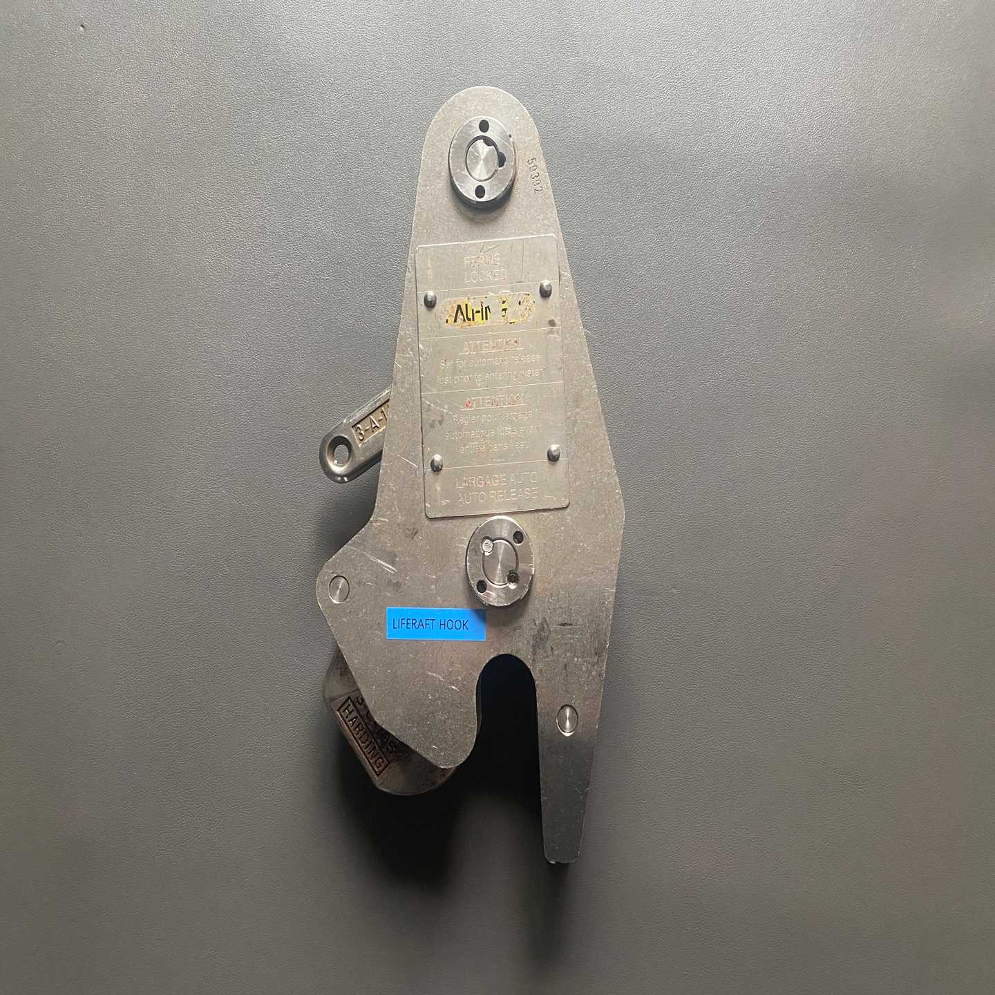 询价23KN救助艇救生筏手自一体艇钩