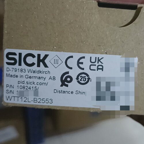 寻SICK西克激光传感器WTT12LB2553德国制造