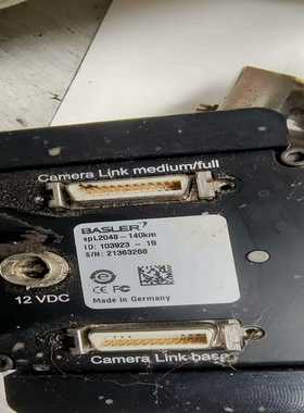 巴斯勒SPL2048-140km工业相机，德国制造，成色轻微