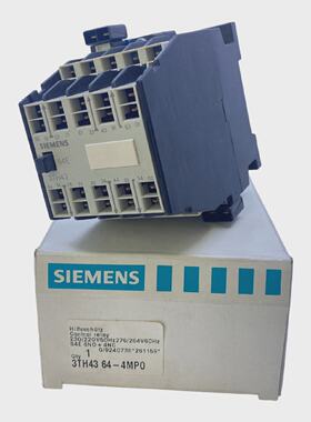 Siemens 3TH43644MP0 Contactor 230  220V 50Hz 276264V 60Hz 6N