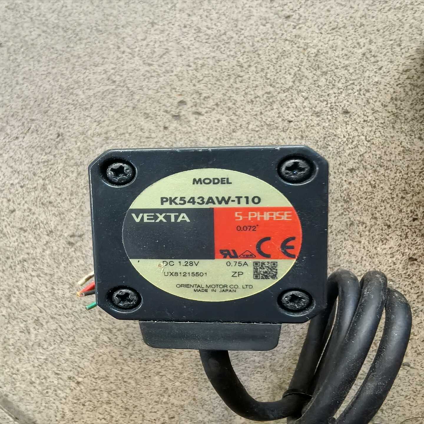 ：VEXTA东方步进电机：PK543AW-T10：实物图询价