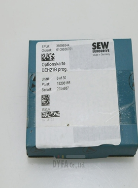 SEWEURODRIVE带盒DEH21B18208185编码器接口卡PCB-I-29689