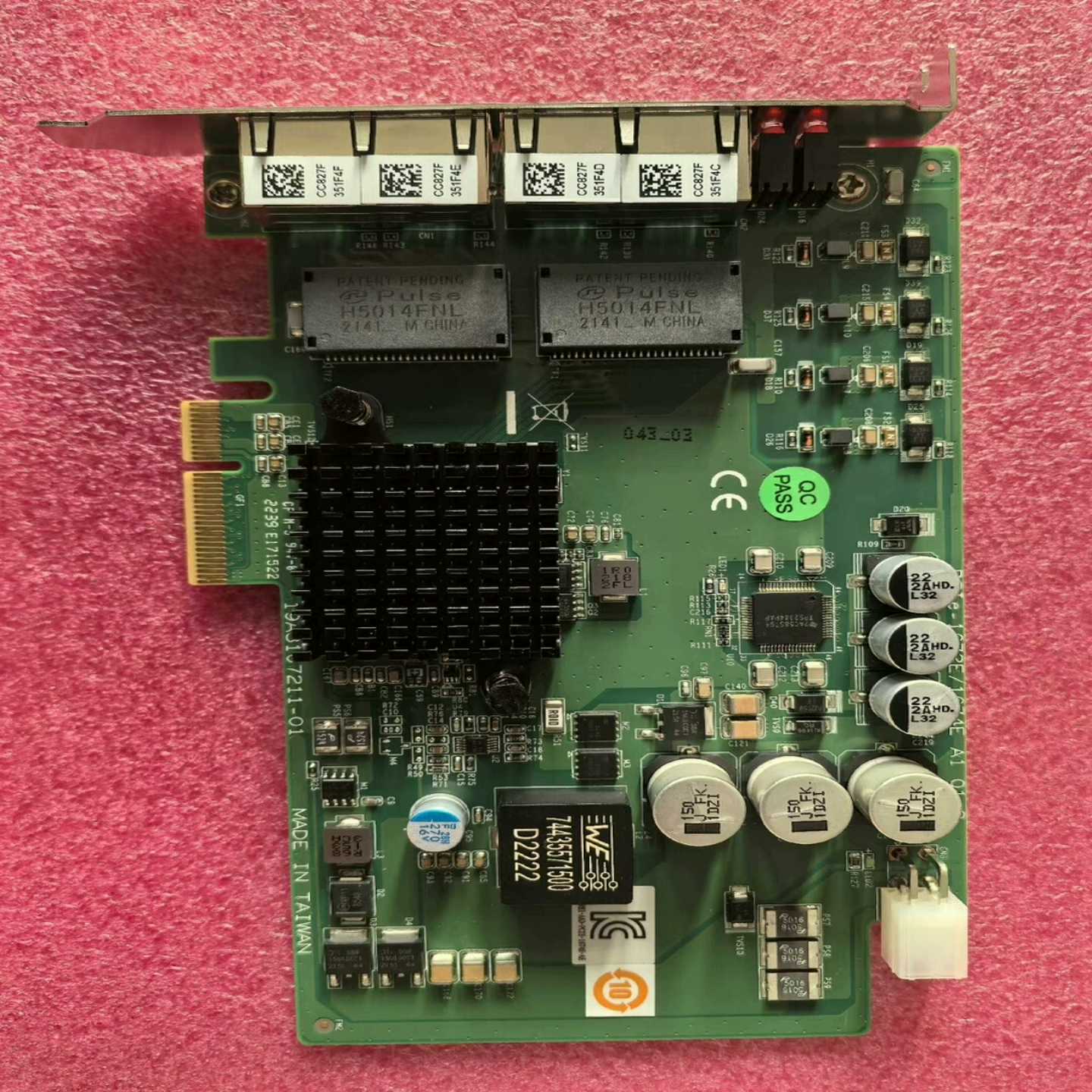 研华PCIE-1674E四口poe网卡pci-ex4询价