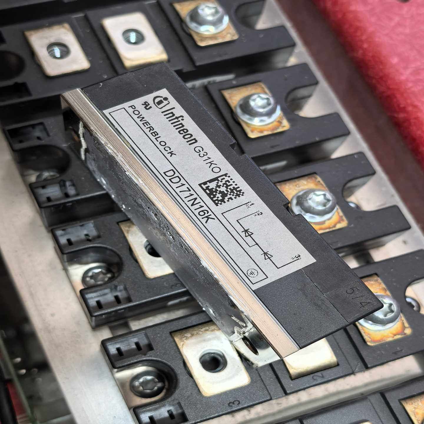 DD171N16K英飞凌整流模块9个（剩余3）几乎询价