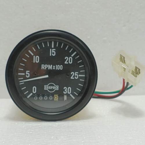 ISSPRO R85305 Tachometer Hourmeter 3000 RPM Gauge Diesel Eng