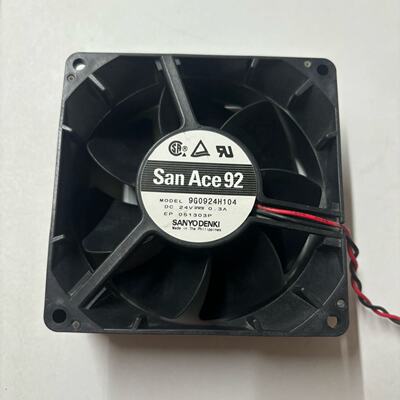 SanAce92原装拆机风扇9G0924H104DC24--议价商品