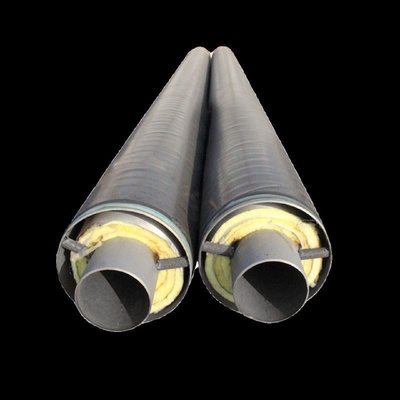 钢套钢保温蒸汽钢管DN300大口径热力发泡保温钢管输送管道