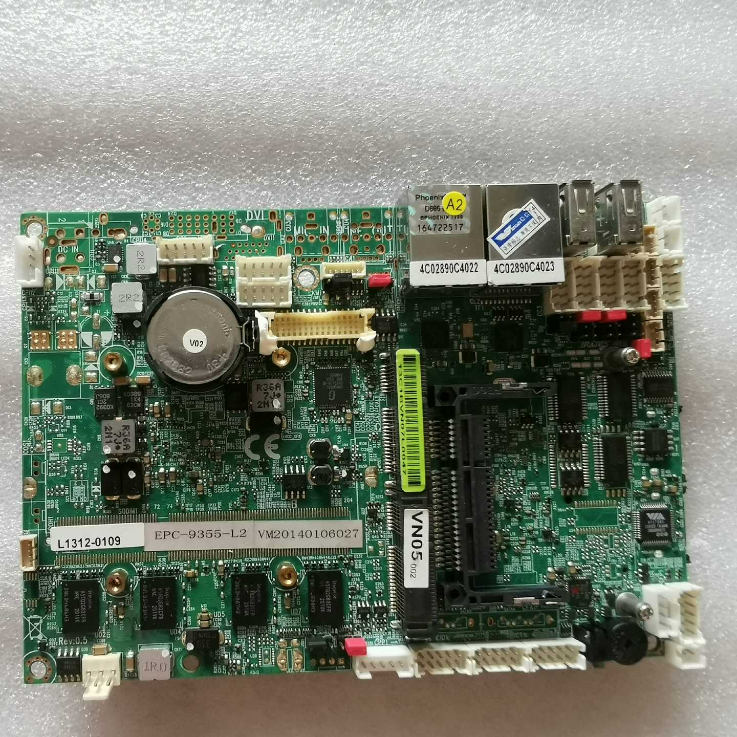 EPC-9355-L2VM20140106027工控主板询价