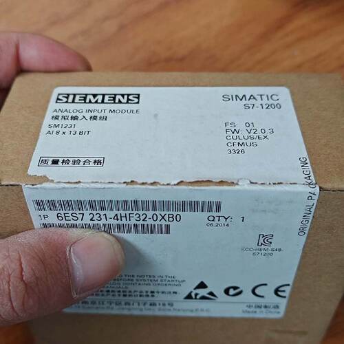 【询价】6es7231-4hf32-0xb0  模块，仅开