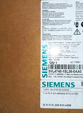 【询价】3VL4740-1SL36-0AA0