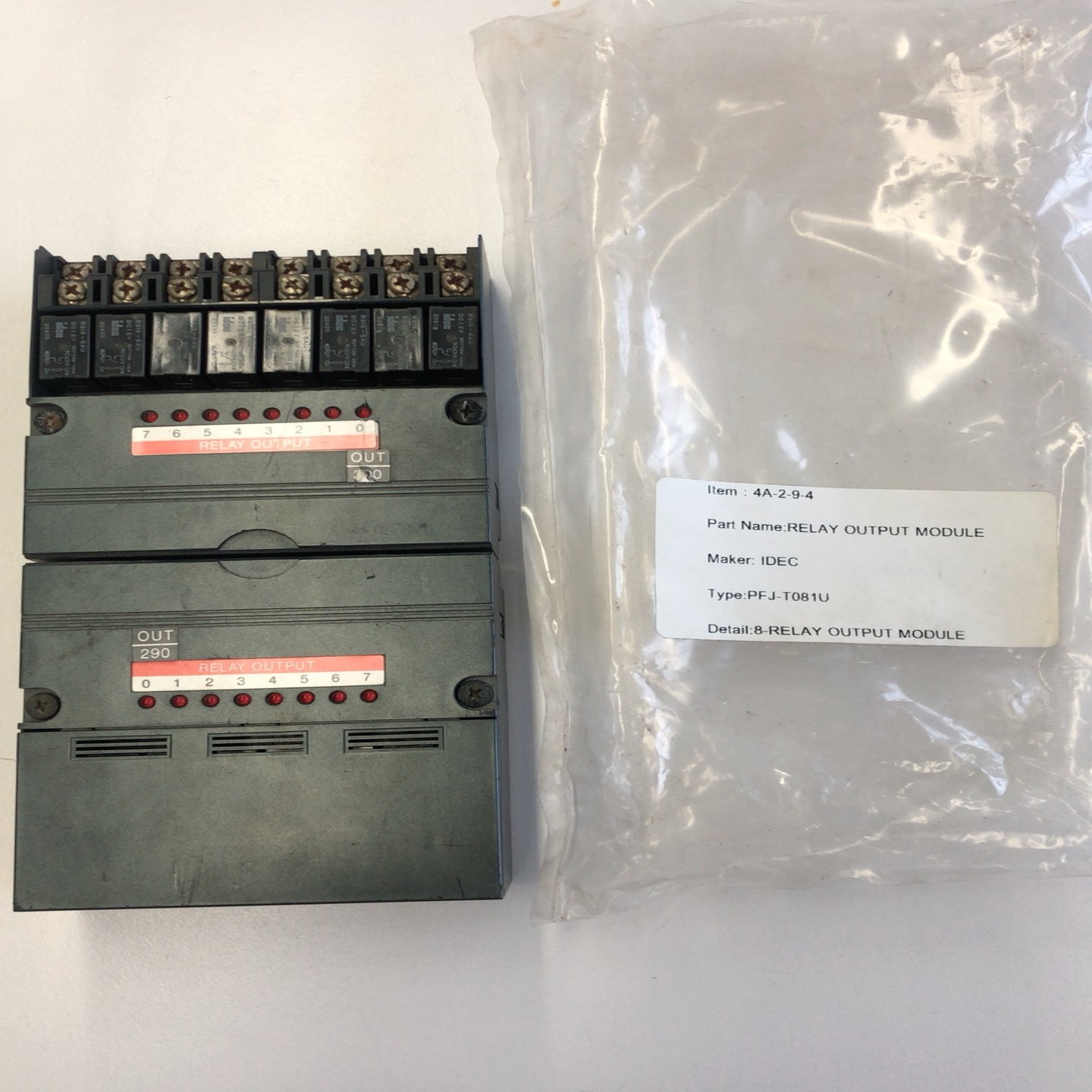 【议价】IDEC继电器输出模块型号PFJ-T081U8路继电器输