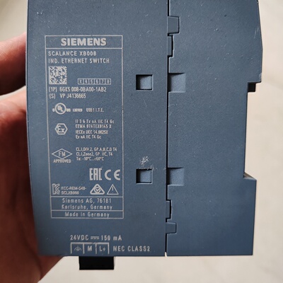 询价-SCALANCEXB008工业交换机型号6GK50