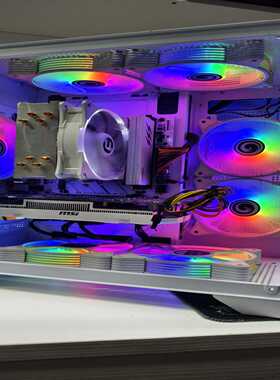 i312100f海景房电脑主机，适合家用办公穿越火线，L--议价商品