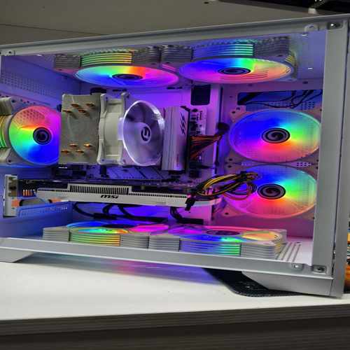 i312100f海景房电脑主机，适合家用办公穿越火线，L--议价商品