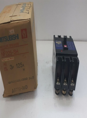 MitsubishiNF225-SHNoFuseBreaker125A3P660VNF225SH