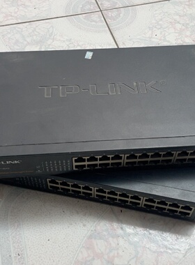 议价TPLINK24口百兆非网管交换机无拆无修功能正常白议价