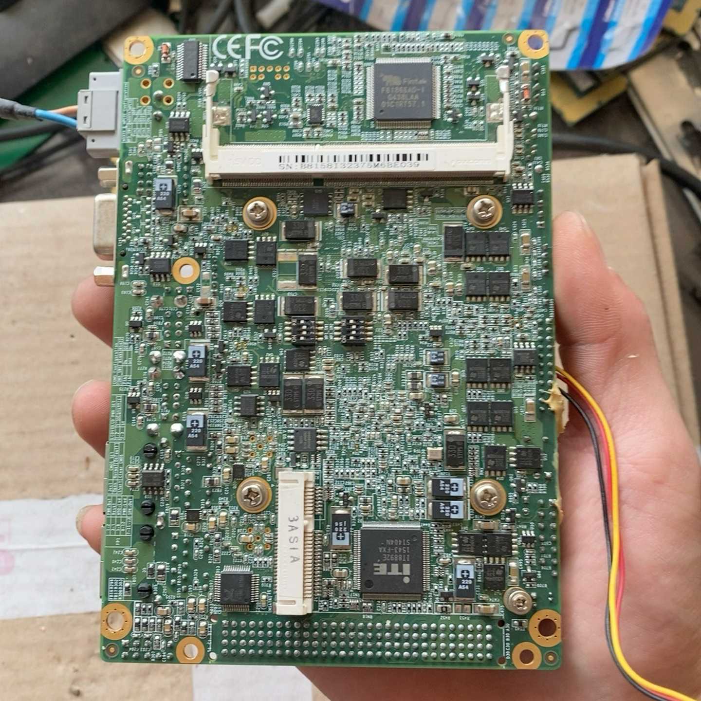 议价嵌入式双网卡工业工控机主板VER:A0.3B8158I