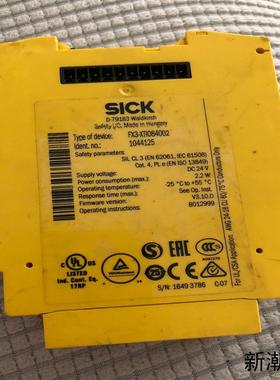 SICK西克 FX3-XTIO84002 1044125议价商品