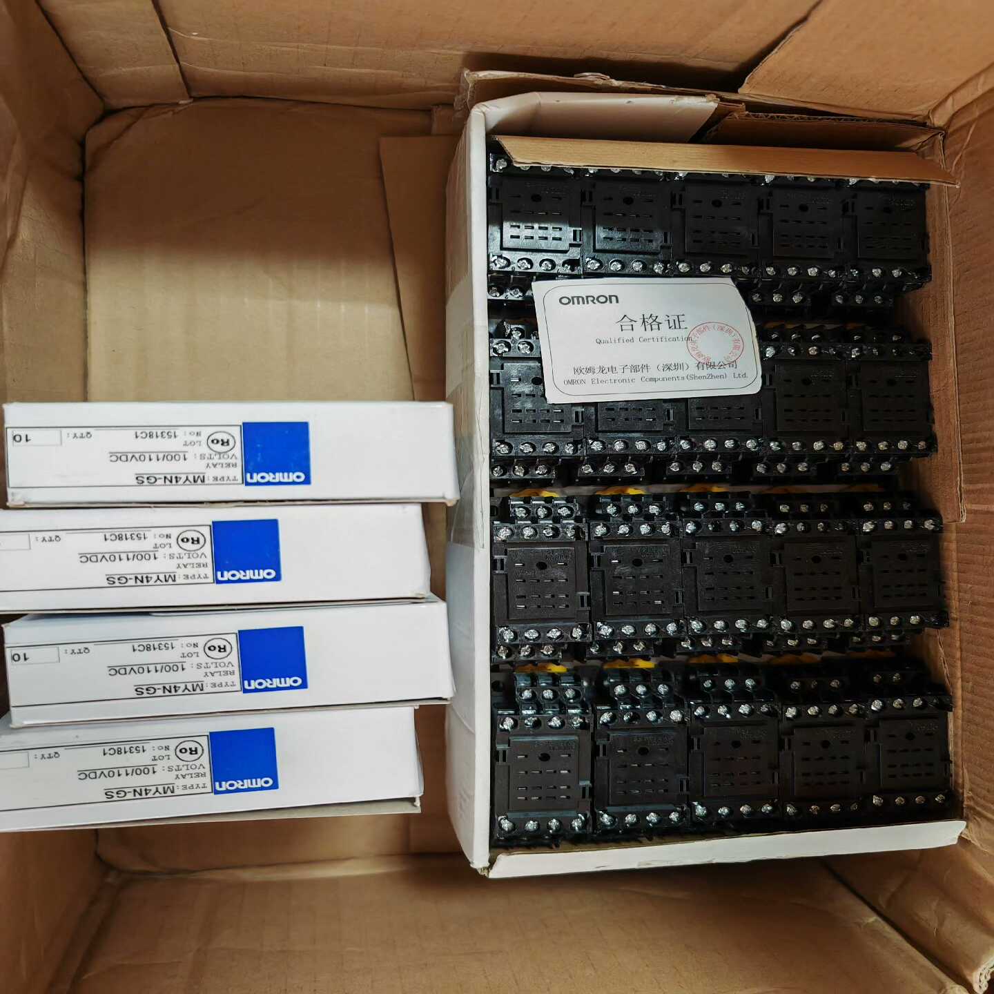 中间继电器，MY4N-GS，14脚，110VDC，议价