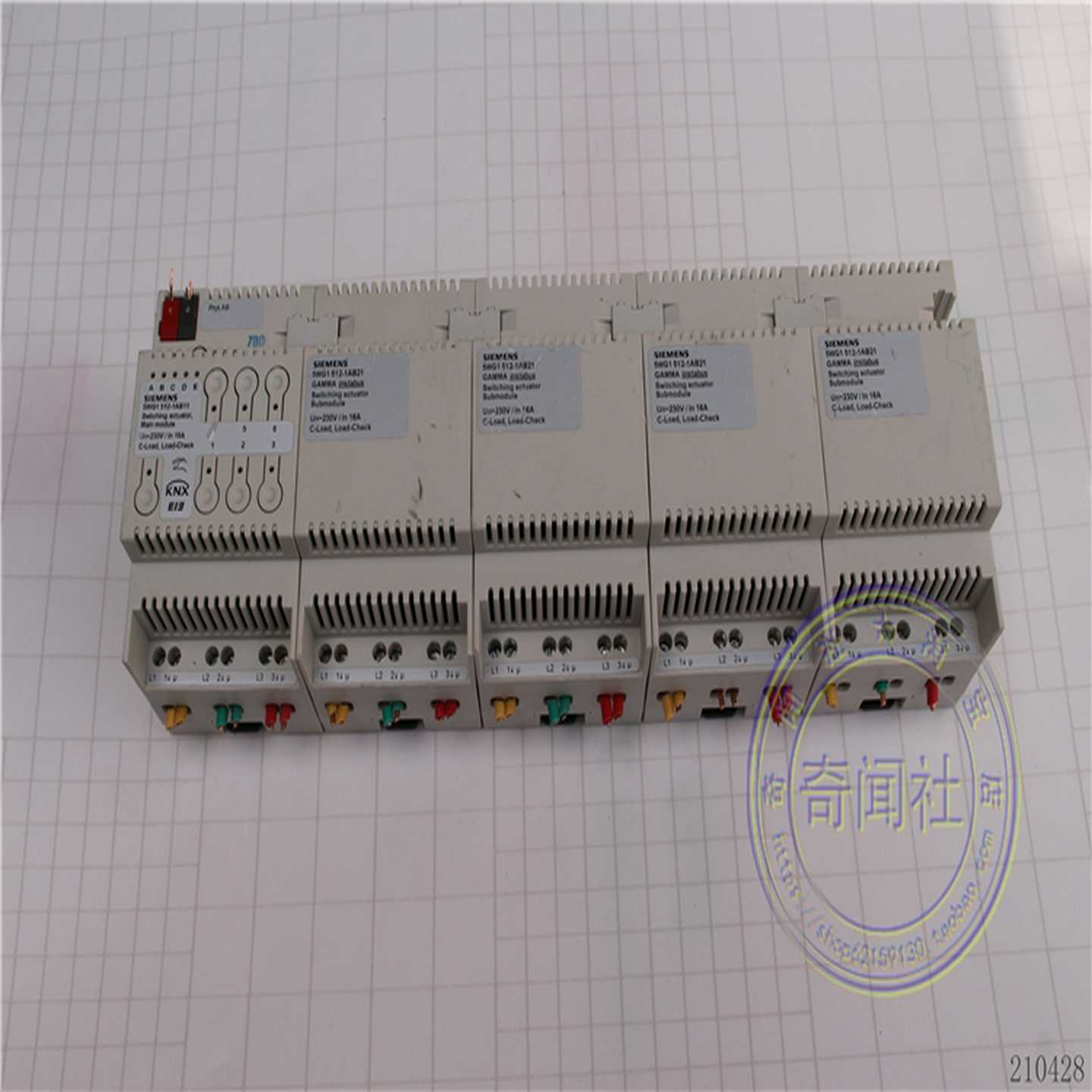 拆机西门子5WG1512-1AB11/-1AB21楼宇P