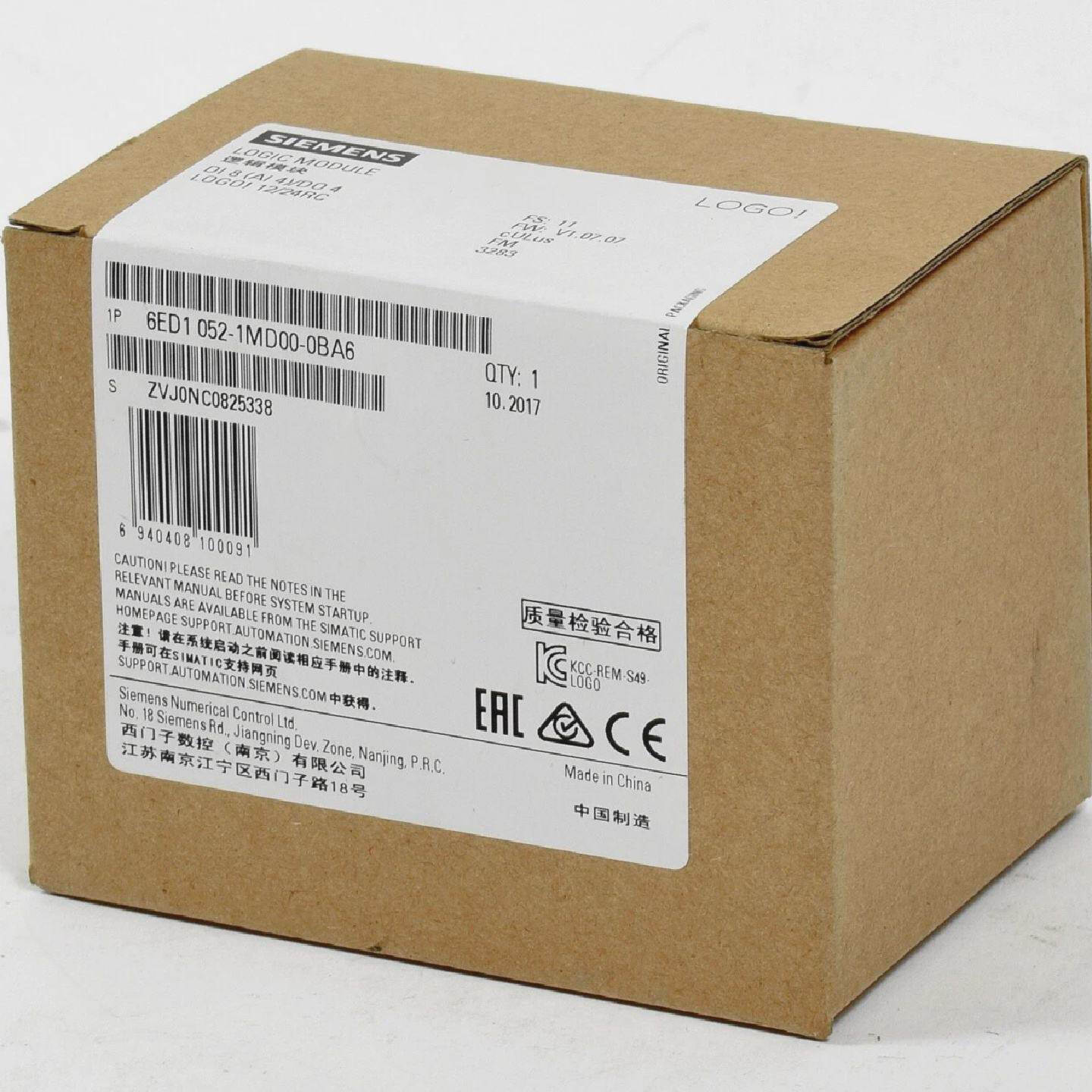 Siemens LOGO 1224RC6ED1 0521MD000BA66ED10521MD000BA6