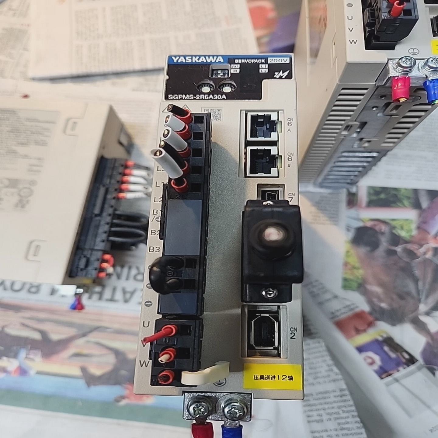 1件装安川伺服起子SGPMS-2R5A30A450W单相/3相