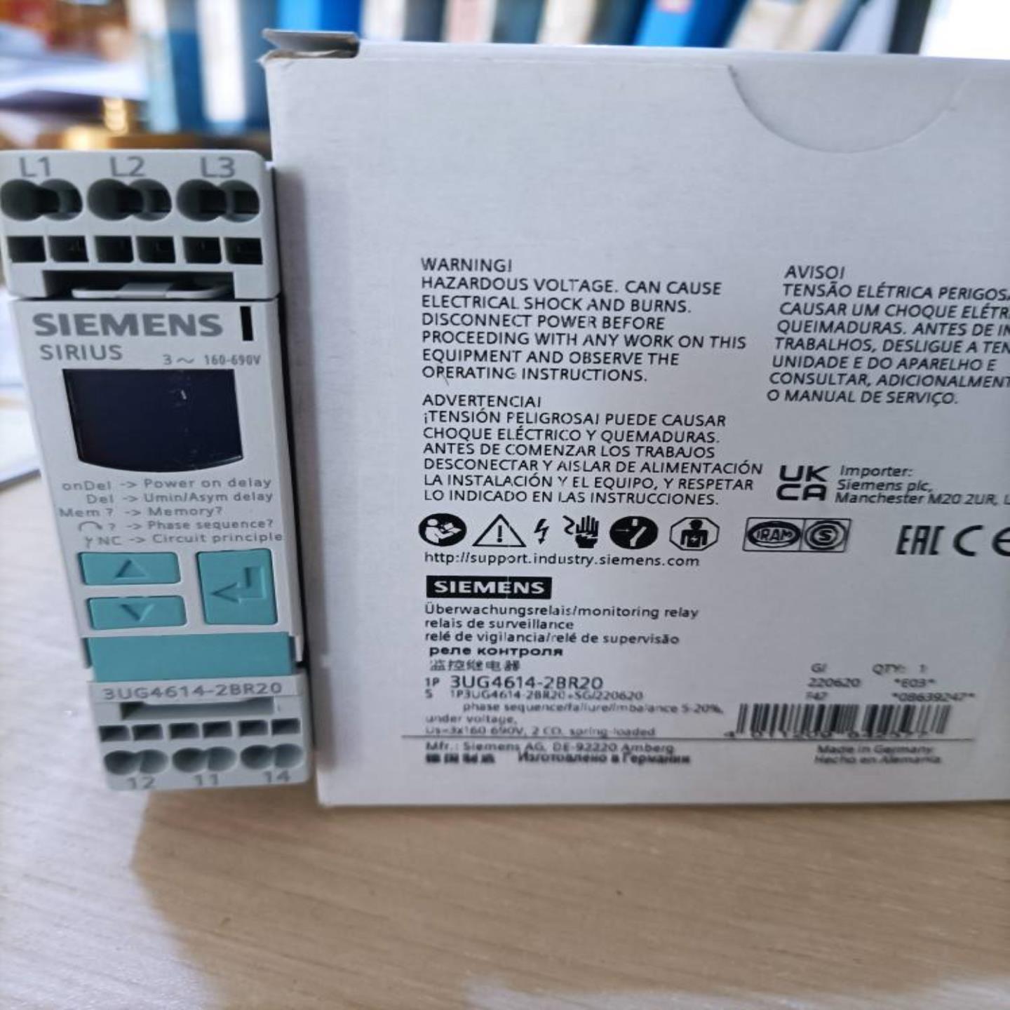 3UG4614-2BR20西门子继电器全新原装正品现货包邮