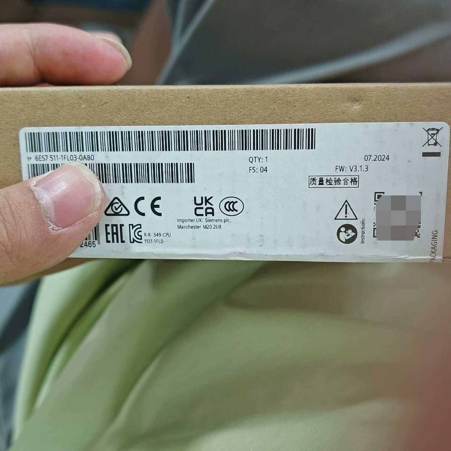 6es7511-1fl03-0ab0模块，询价