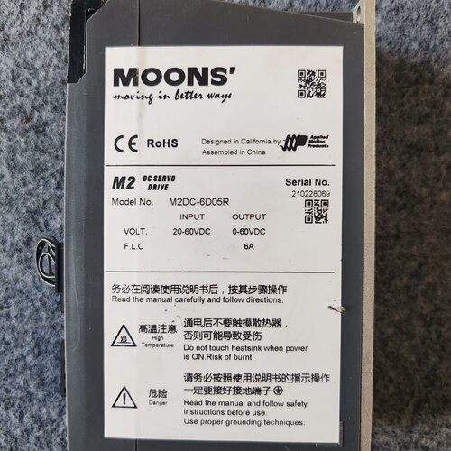 询-鸣志驱动M2DC6D05R件实物图拍摄成色如