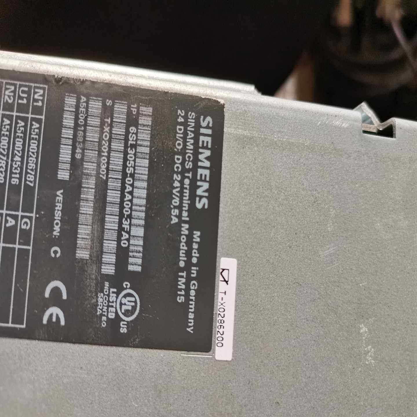 西门子6SL3055-0AA00-3FA0端子模块拆机质量好--议价商品