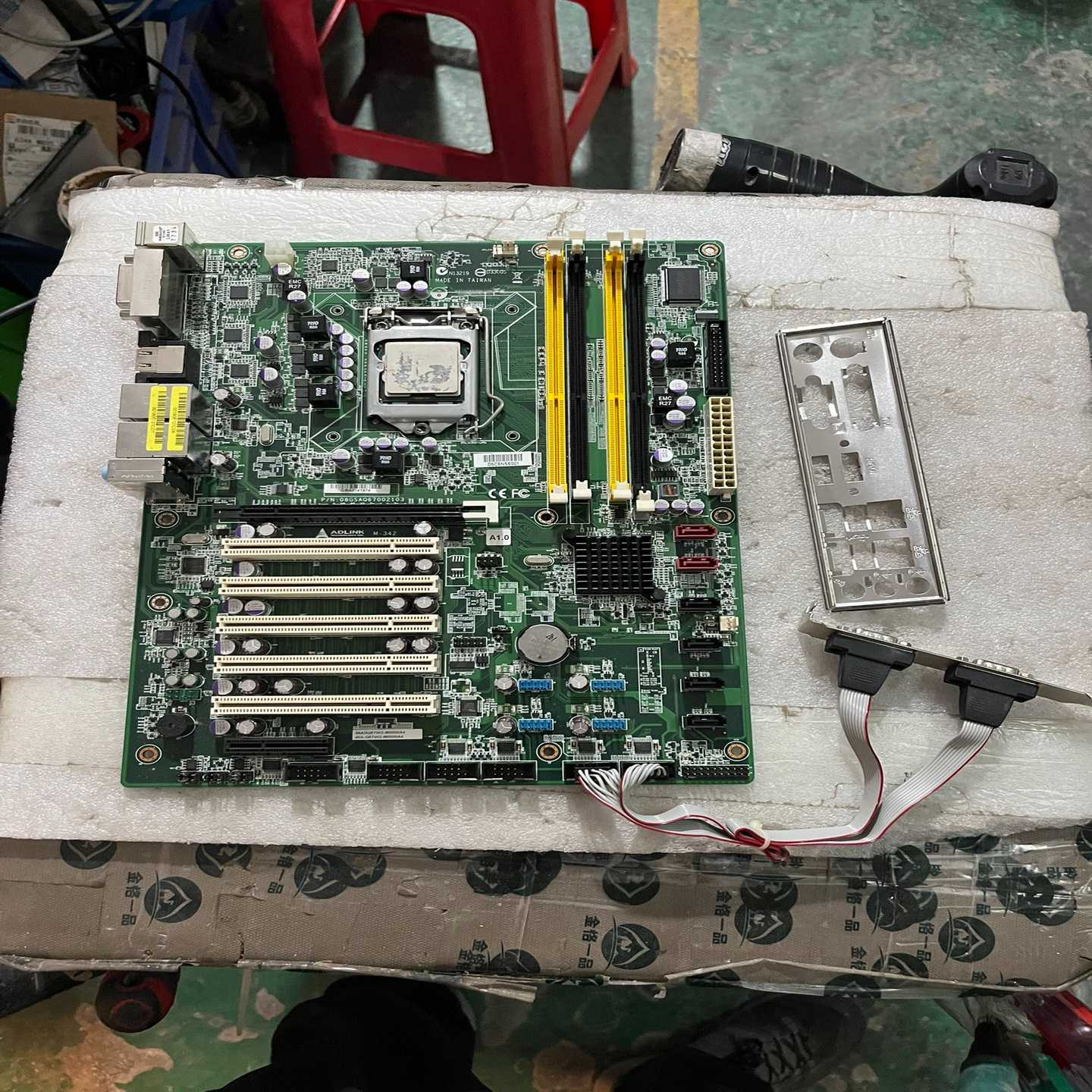 ADLINK凌华M-M342工控机主板，Q67主芯片，上1询价