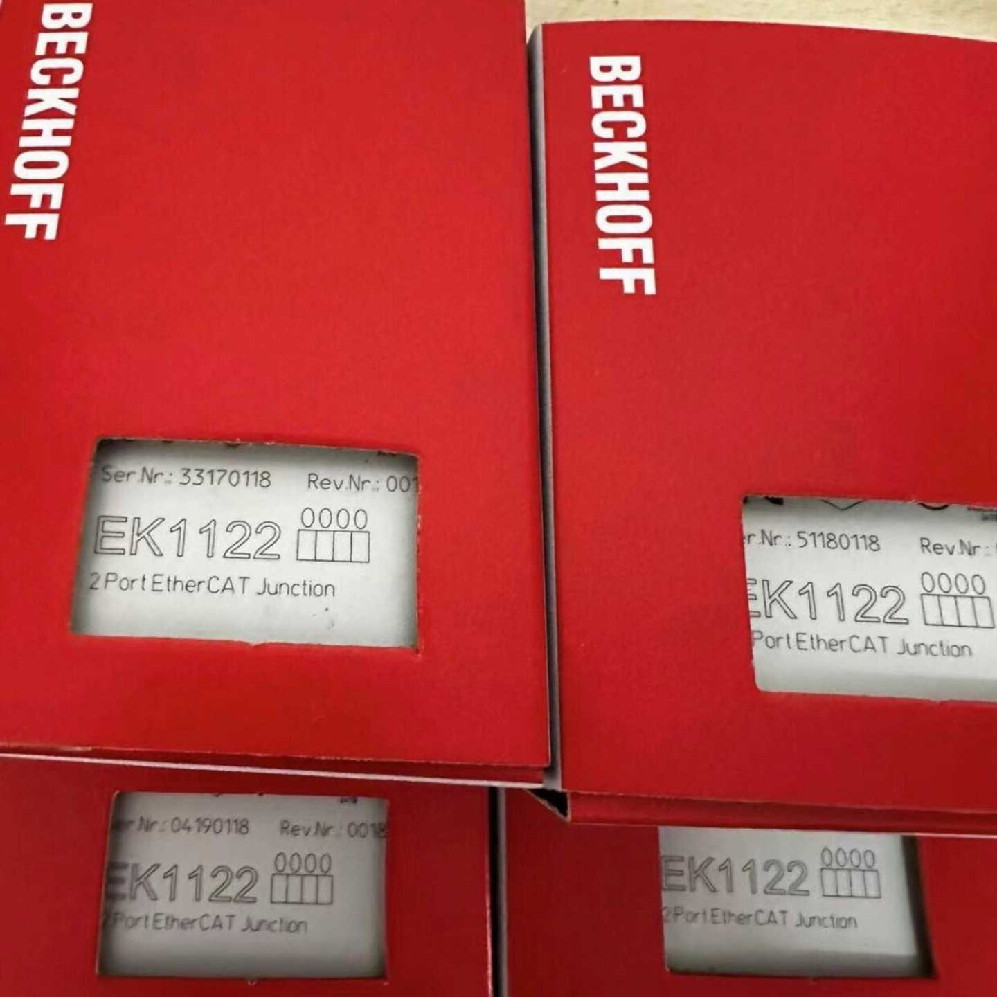 出EK1122倍福模块，2个口以太网CAT模块，全新--议价商品