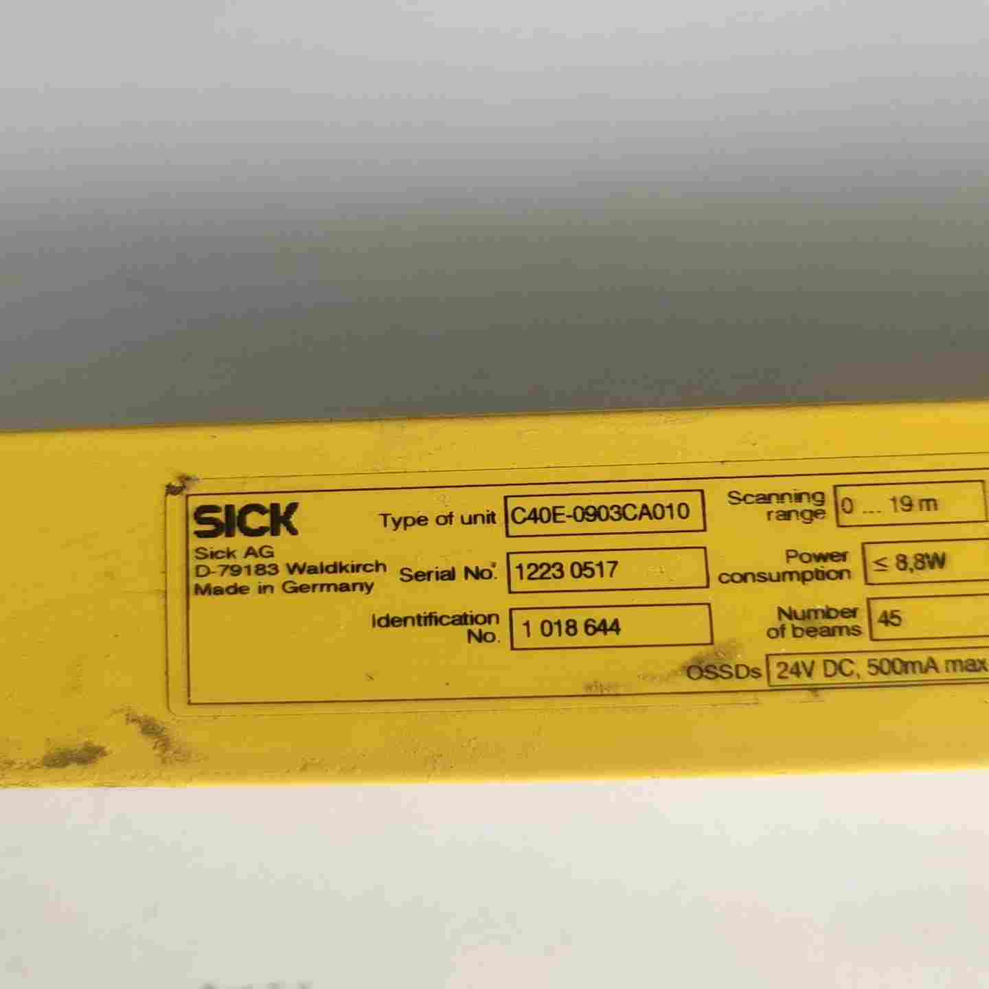 【议价】sickC4000安全光栅适用