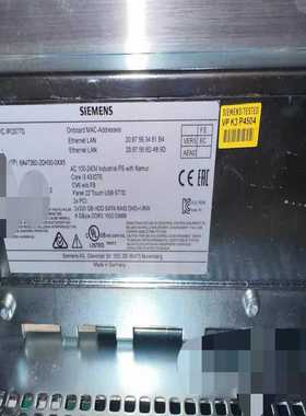 6AV7260-2DH30-0XX5橙色新功能完好议价出--议价商品