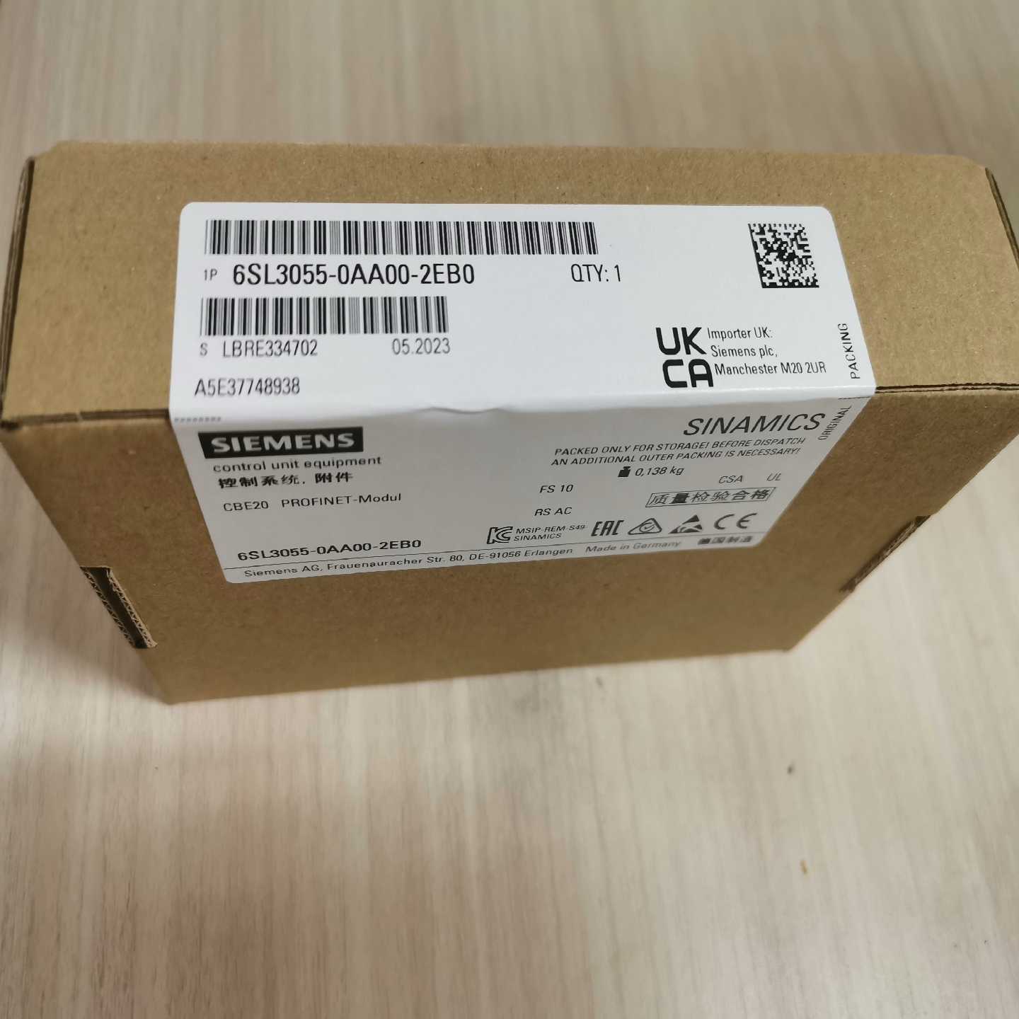 保内CBE20  6SL3055-0AA00-【博航商行】